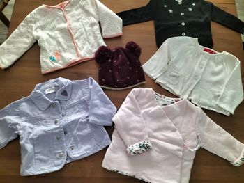 Vestes et gilets fille 6 mois