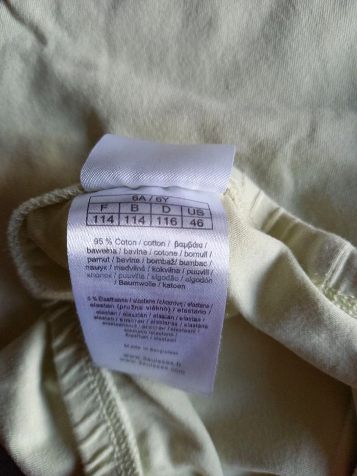 Leggins 3/4 fille 6 ans - photo numéro 3