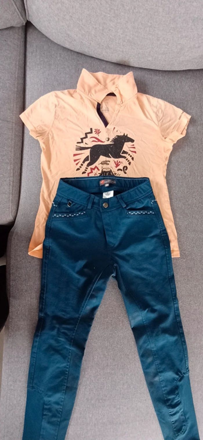 Tenue equitation 12-14 ans