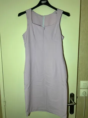 Robe Lila rose vintage