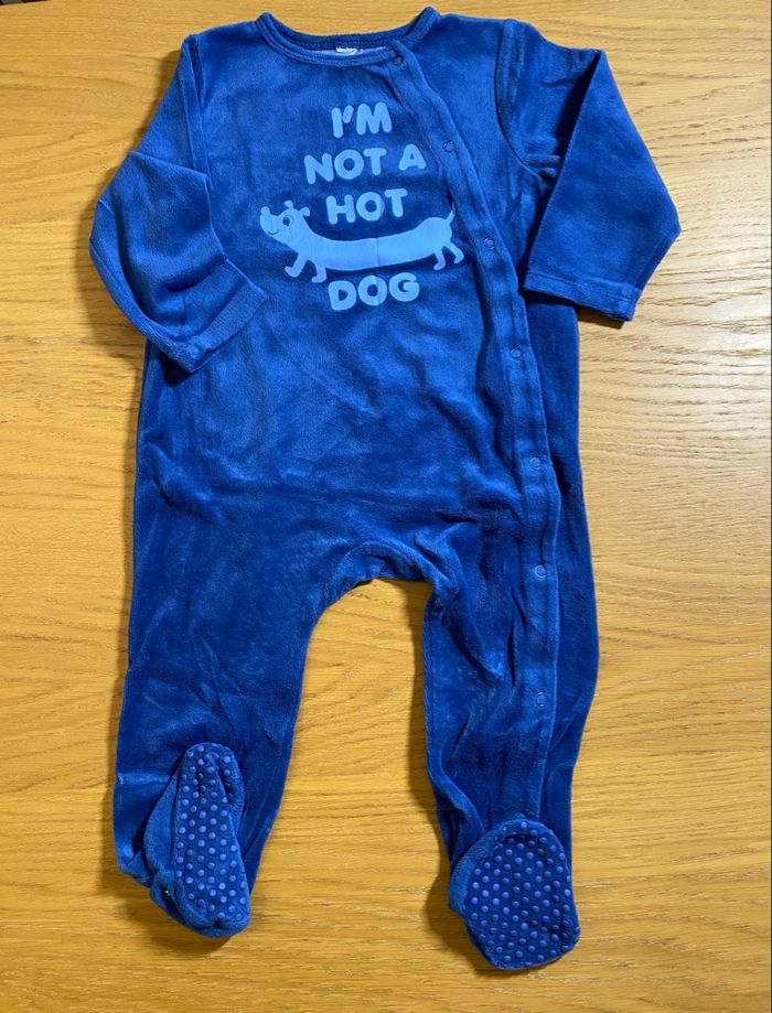 Tex Baby Pyjama Grenouillère bleu marine Taille 23 mois - photo numéro 4