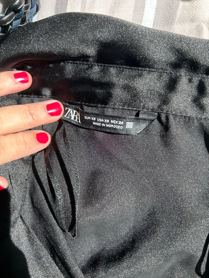 Chemise Zara noir en XS - photo numéro 4