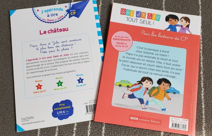 Lot de 2 livres 'premières lectures' - photo numéro 2