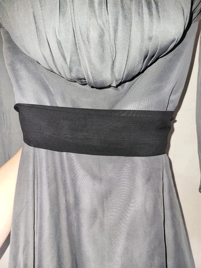 Robe habillée de cérémonie avec son étole 36/38 - photo numéro 6