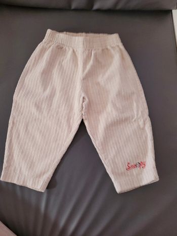 Pantalon garçon snoopy 2 ans