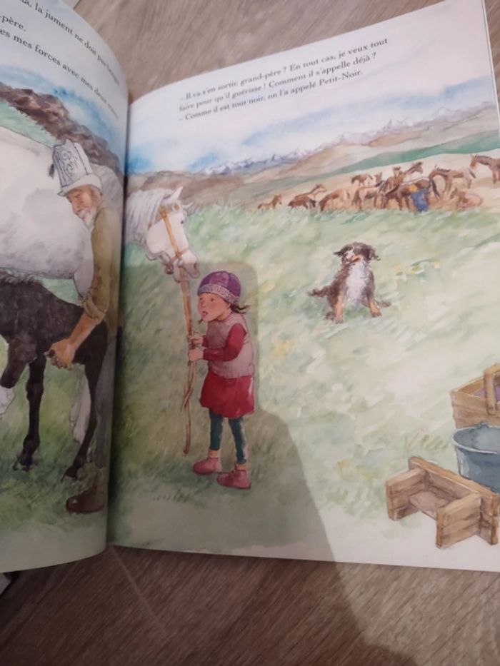 Livre Mon petit cheval Mahabat neuf - photo numéro 3