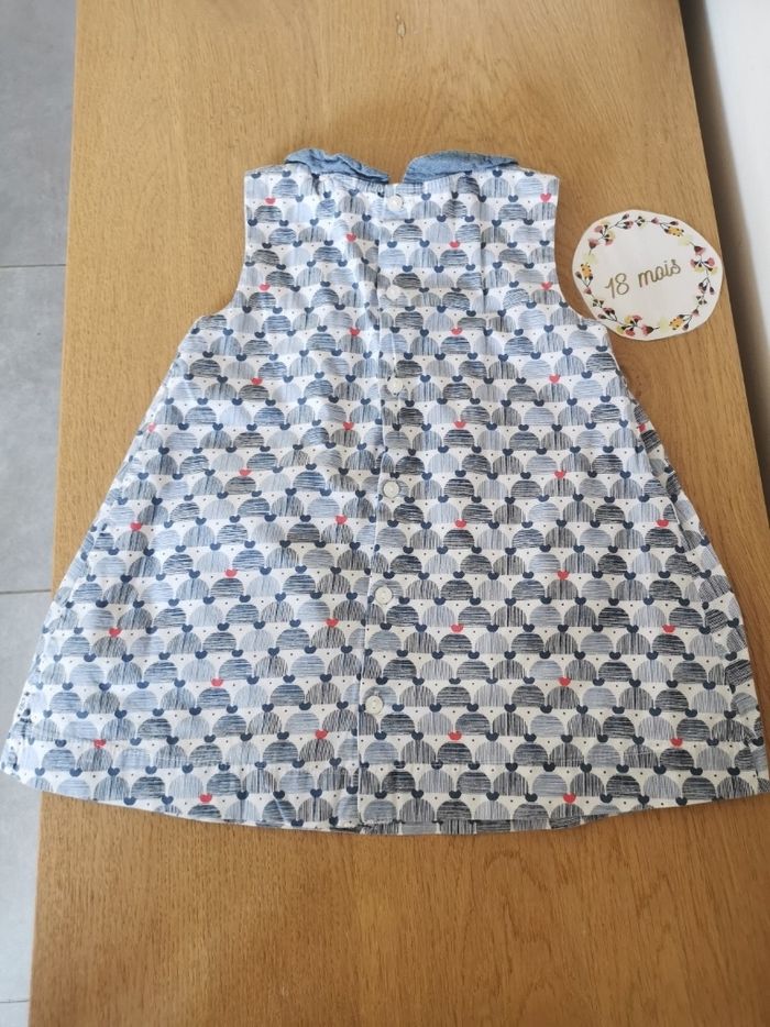 Robe d'été bébé fille 18mois obaibi tbe - photo numéro 4