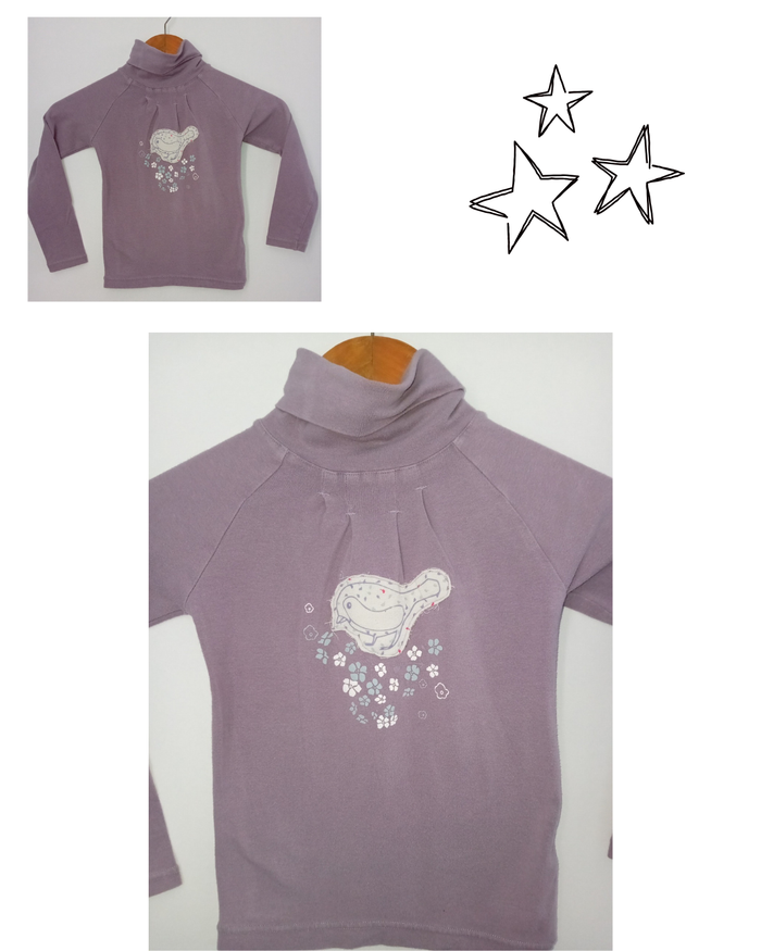 T-shirt d'hiver NKY 5 ans fille
