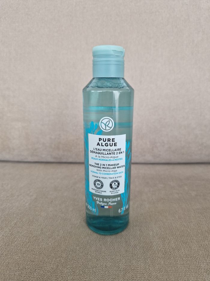 Eau micellaire 2 en 1 Pure Algue, Yves Rocher - photo numéro 2