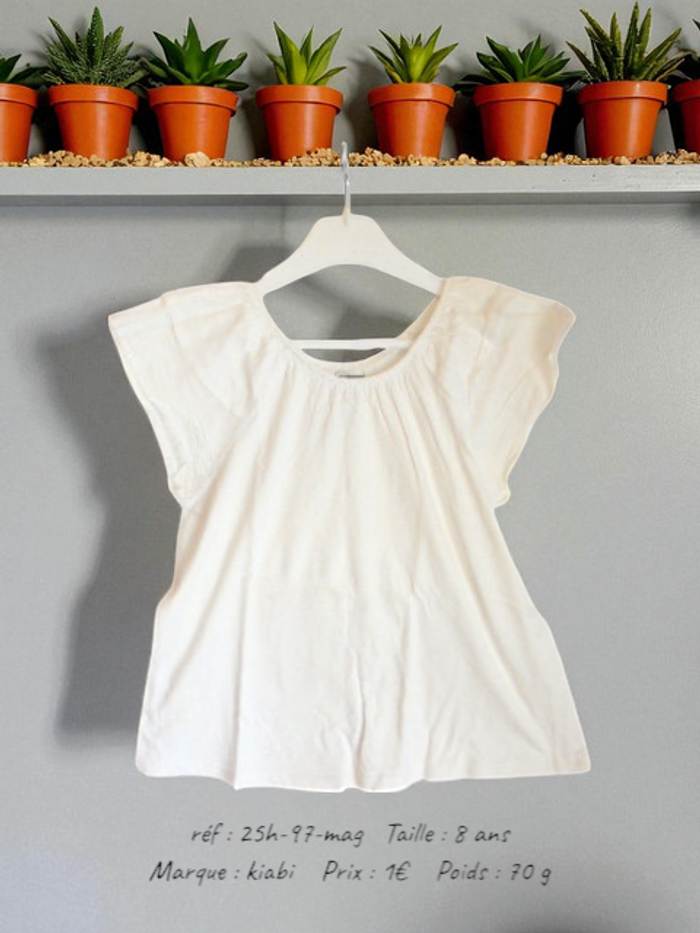 T-shirt 8 ans Kiabi (25h-97-mag)