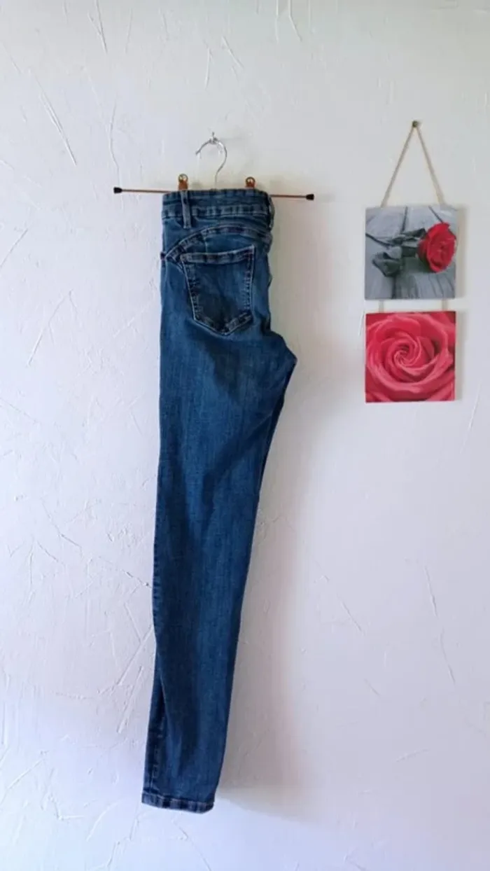 🌸Jean skinny, Camaïeu, Taille 36 - photo numéro 4