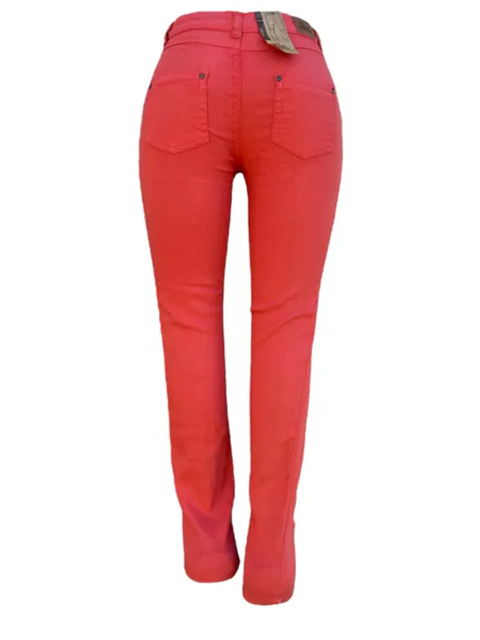 Jean Street Monkey terracotta fille Taille 12 ans neuf - photo numéro 2