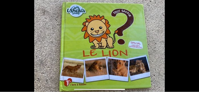 Livre TOut savoir sur le lion  ushuaia - photo numéro 3