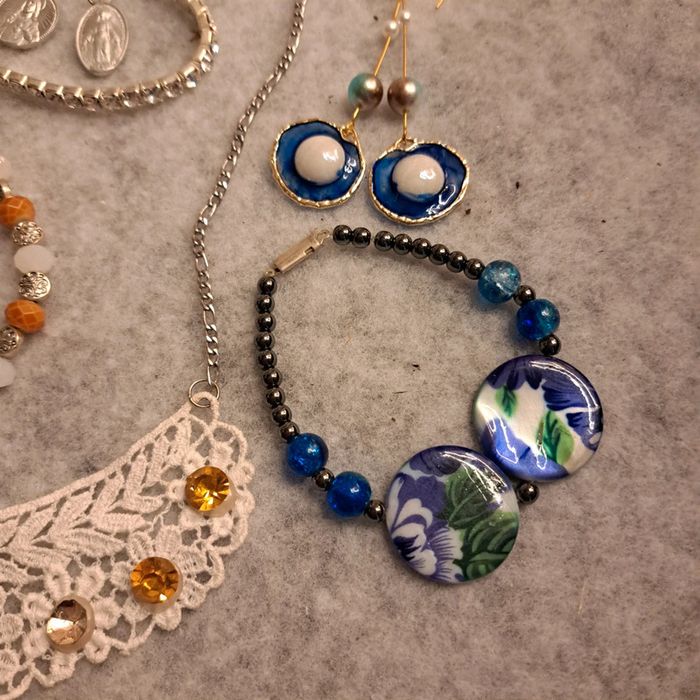 Lot de bijoux diverses multicolore - photo numéro 4