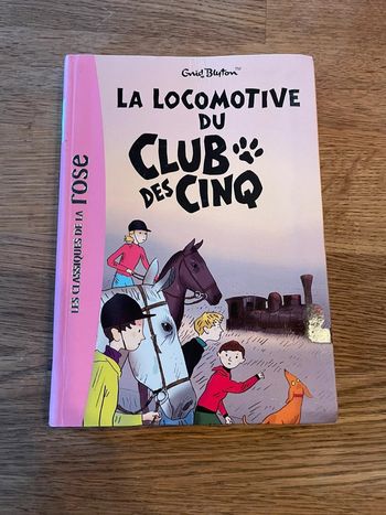 Livre La bibliothèque Rose La locomotive du club des cinq