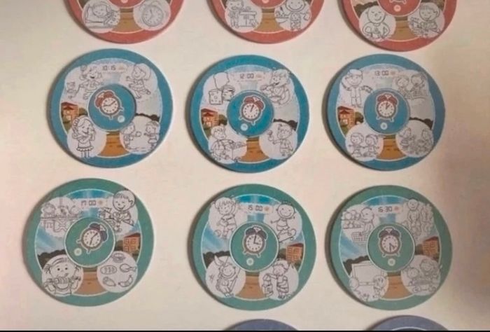 Jeu J’apprends à lire l’heure très bon état à partir de 5 ans - photo numéro 4