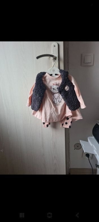 Ensemble fille 6 mois