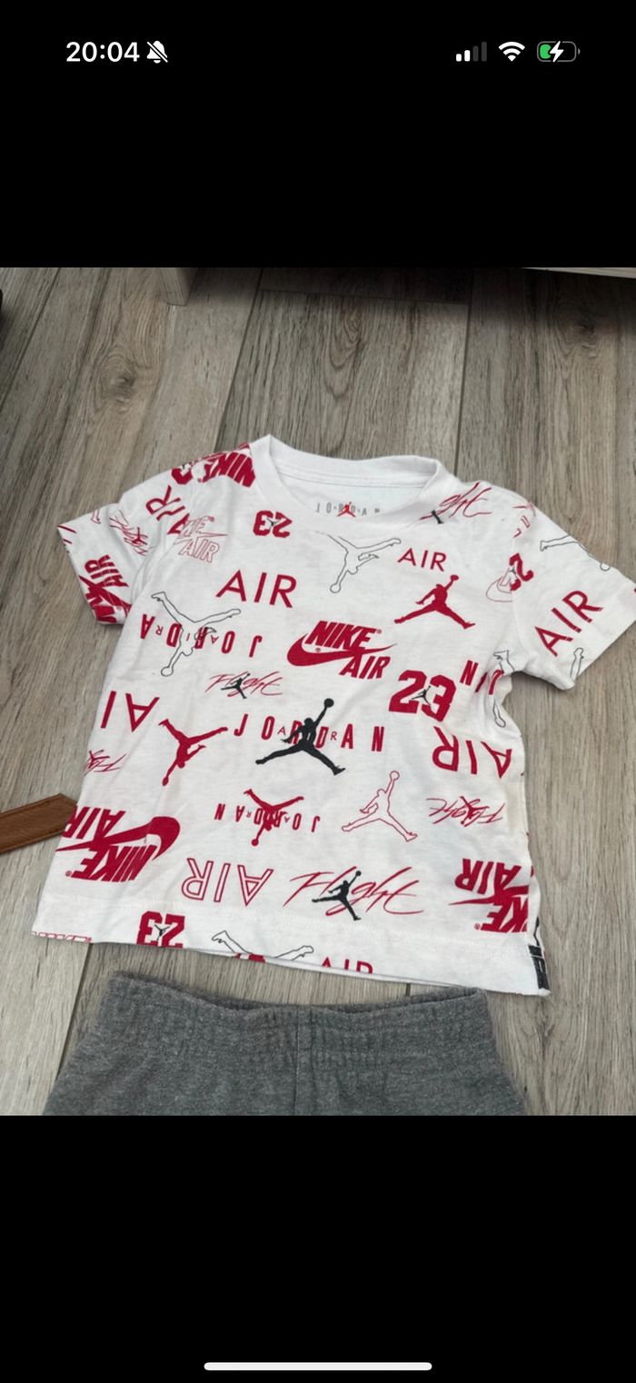 Ensemble short t-shirt Jordan garçon - photo numéro 2