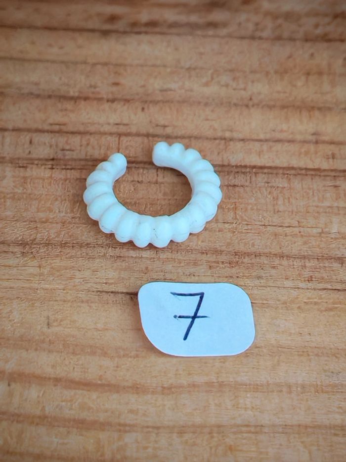 Playmobil vintage col blanc tricot