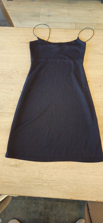 Robe courte noire, à fines bretelles, Pimkie, taille 34/36