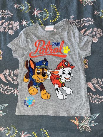 T-shirt paw patrol pat patrouille