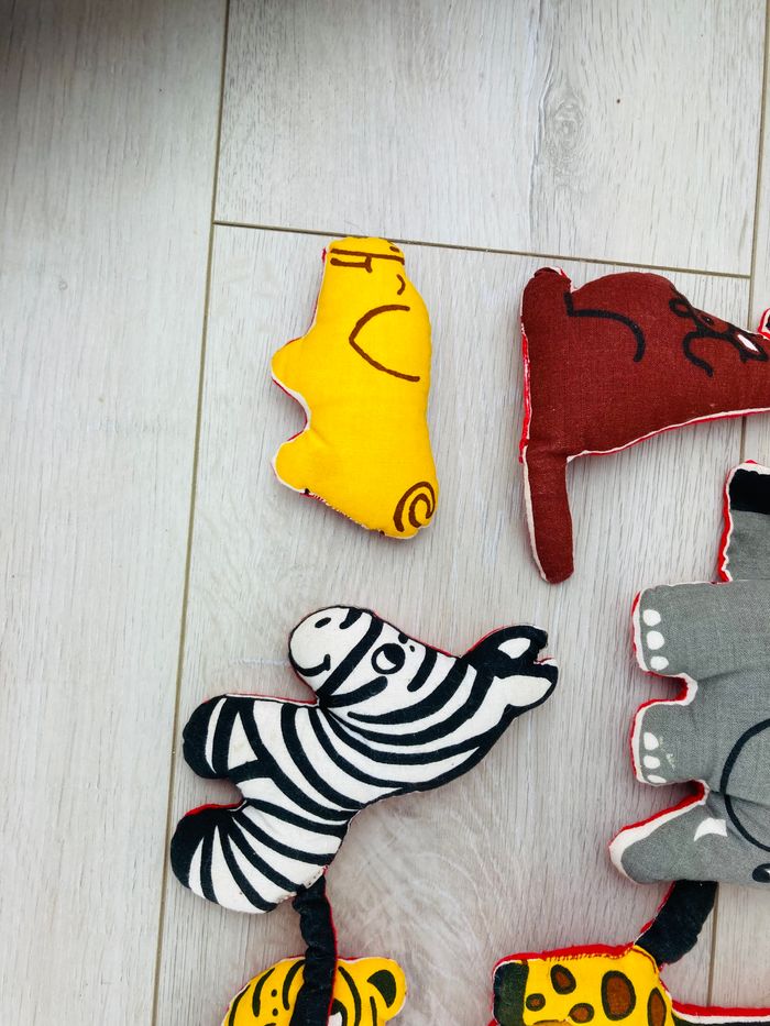 Lot de petits animaux en coton - photo numéro 5