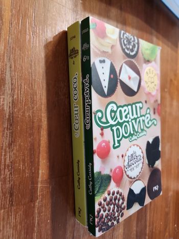 Lot de 2 livres : Les filles au chocolat