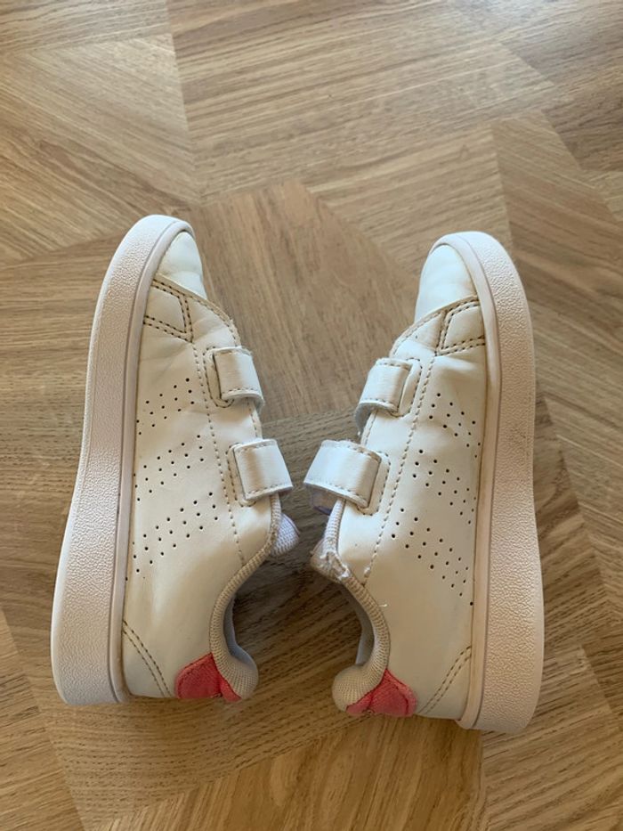 Basket à scratch rose Adidas fille T.26 - photo numéro 3