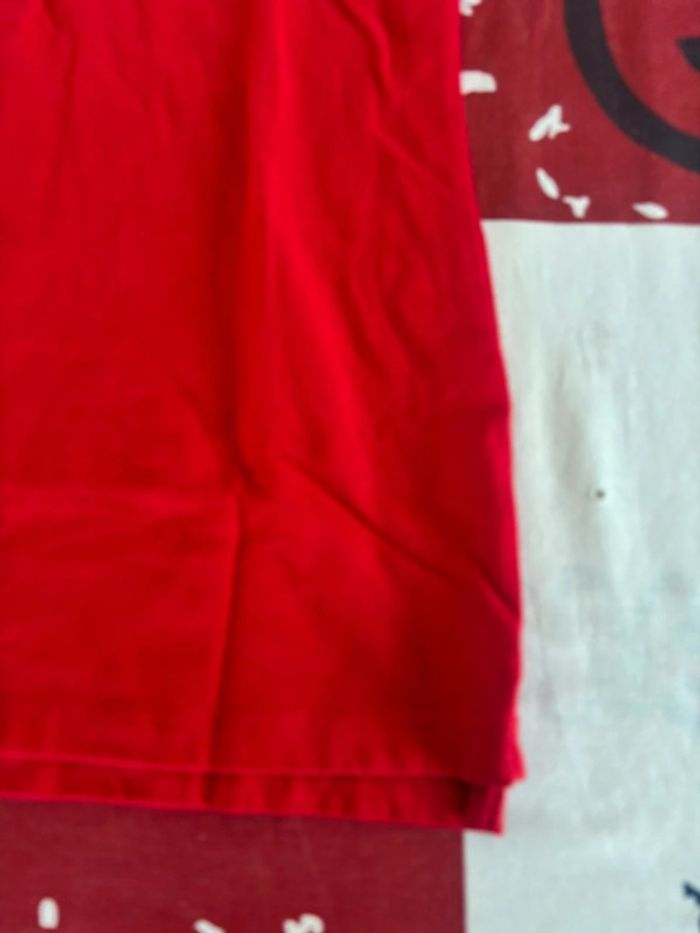 Polo Tommy Hilfiger rouge 5 boutons taille xs - photo numéro 8