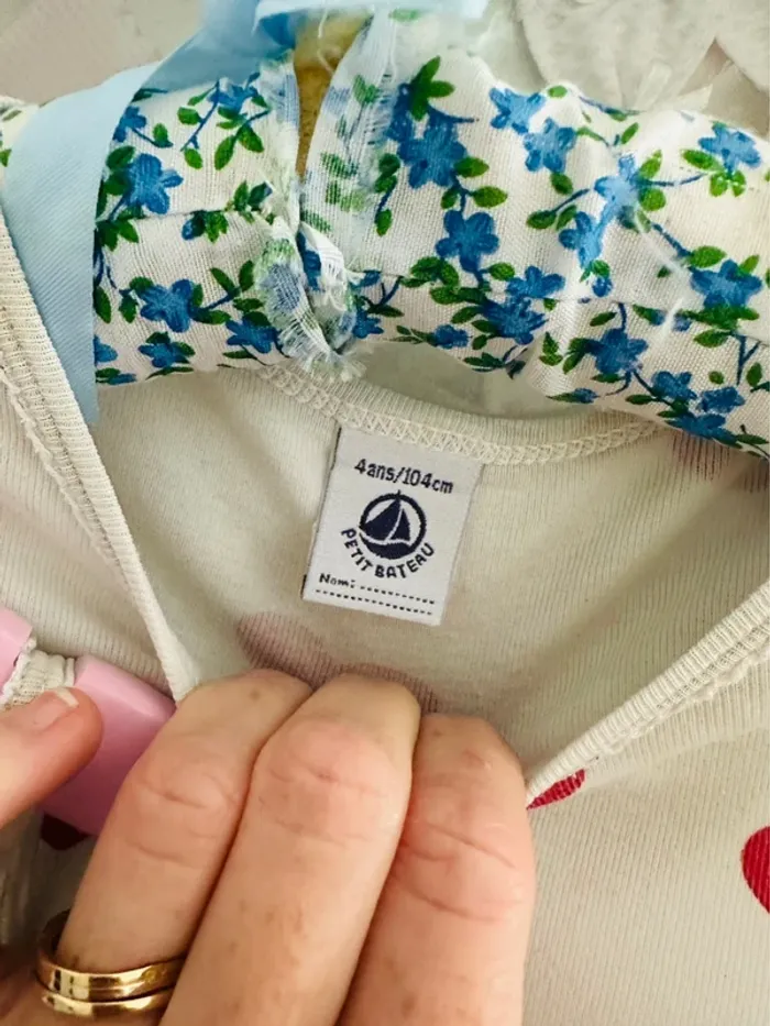 Pyjama deux pièces cœurs PB - photo numéro 9