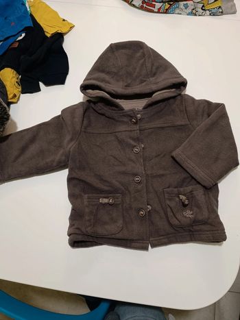 Veste polaire chaude 23 mois petit pirate
