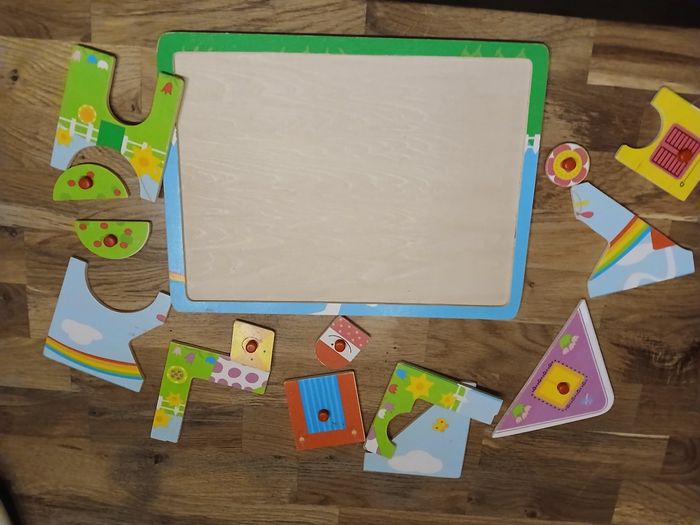 Puzzle en bois - photo numéro 2