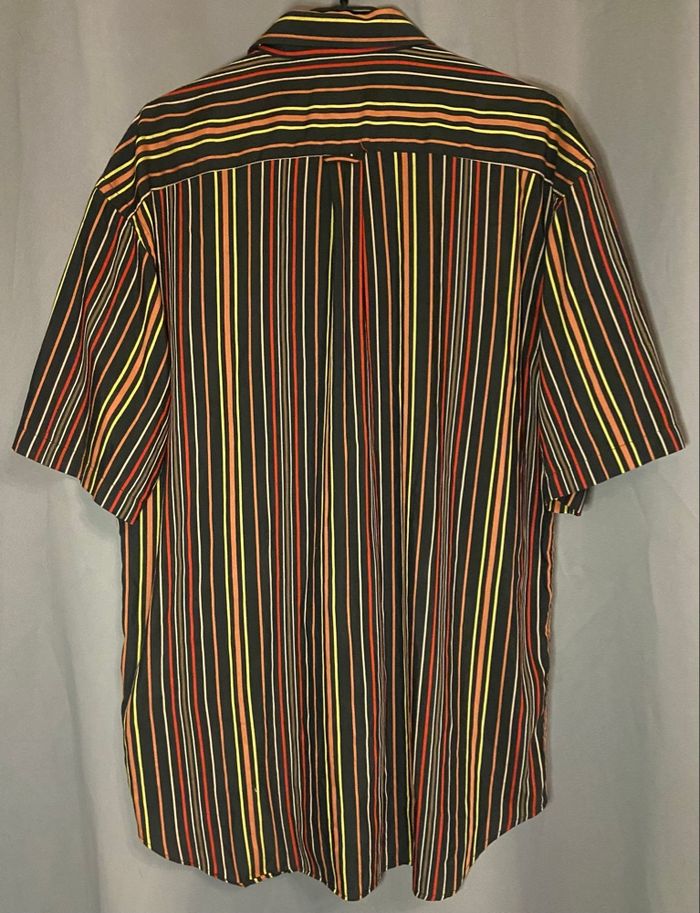 Chemise rayée multicolore »Playboy »manches courtes - photo numéro 2