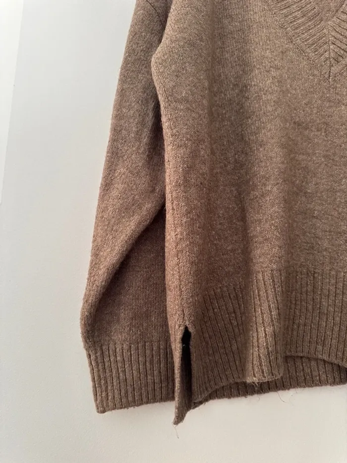 Pull d’hiver Pimkie couleur taupe - photo numéro 4