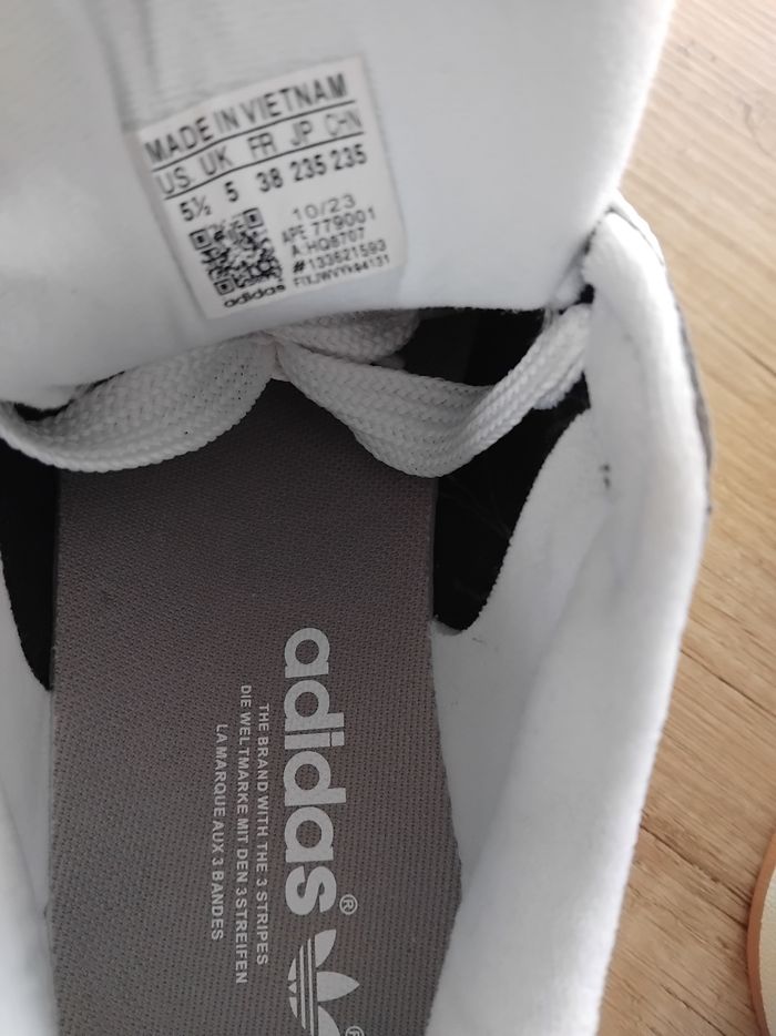 Baskets campus adidas grise - photo numéro 6