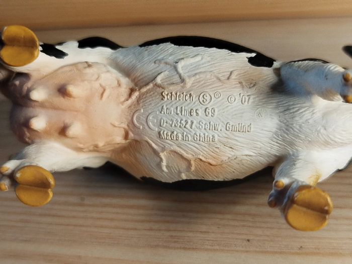 Schleich Vache noire et blanche Figurine animal de la ferme - photo numéro 3