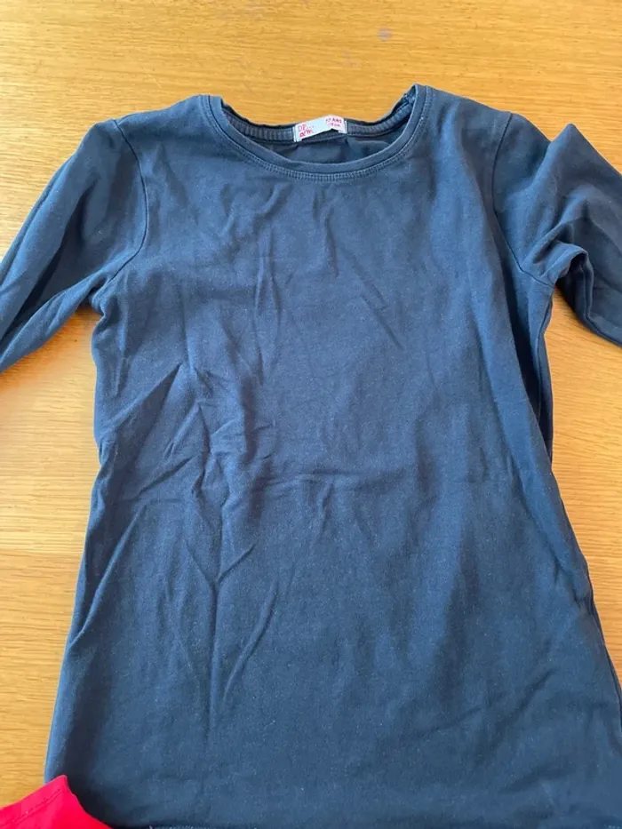 Lot 3 t-shirt manches longues 10 ans - photo numéro 5
