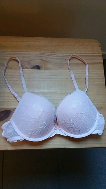 soutien gorge rose pale