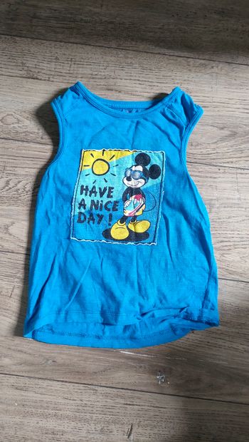 Débardeur Mickey Disney 3 ans