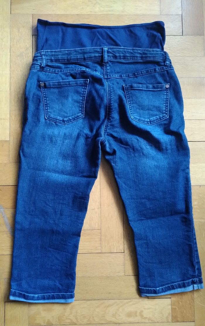 Pantacourt de grossesse en jean KIABI - photo numéro 2