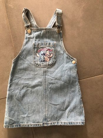 Robe salopette jean