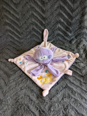 Doudou plat Méduse