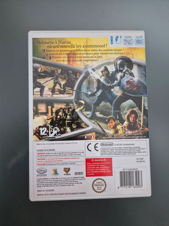 Narnia Chapitre 2 : Le Prince Caspian Nintendo Wii - photo numéro 2