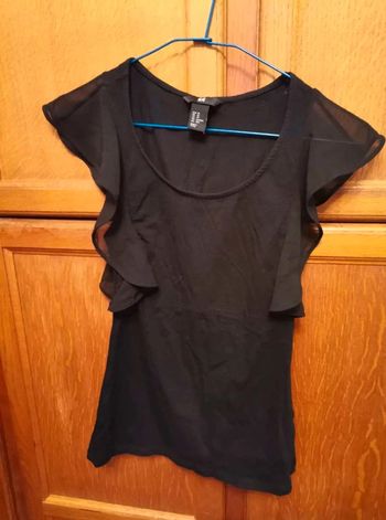 Tee  shirt  de  fêtes noir