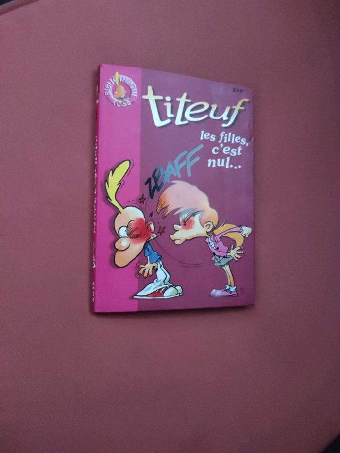 Livre Titeuf : les filles, c est nul