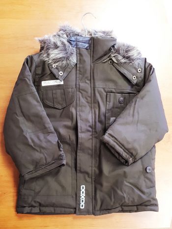 60 € Parka hiver à capuche amovible Ooxoo Marèse 4 ans Neuf avec étiquette