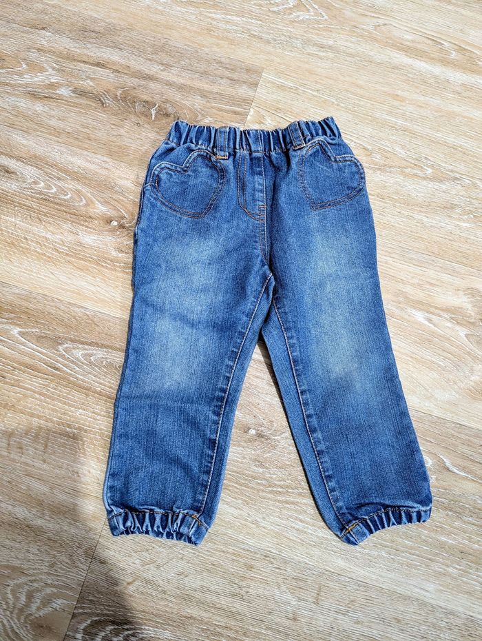 Pantalon jean bébé fille 24 mois