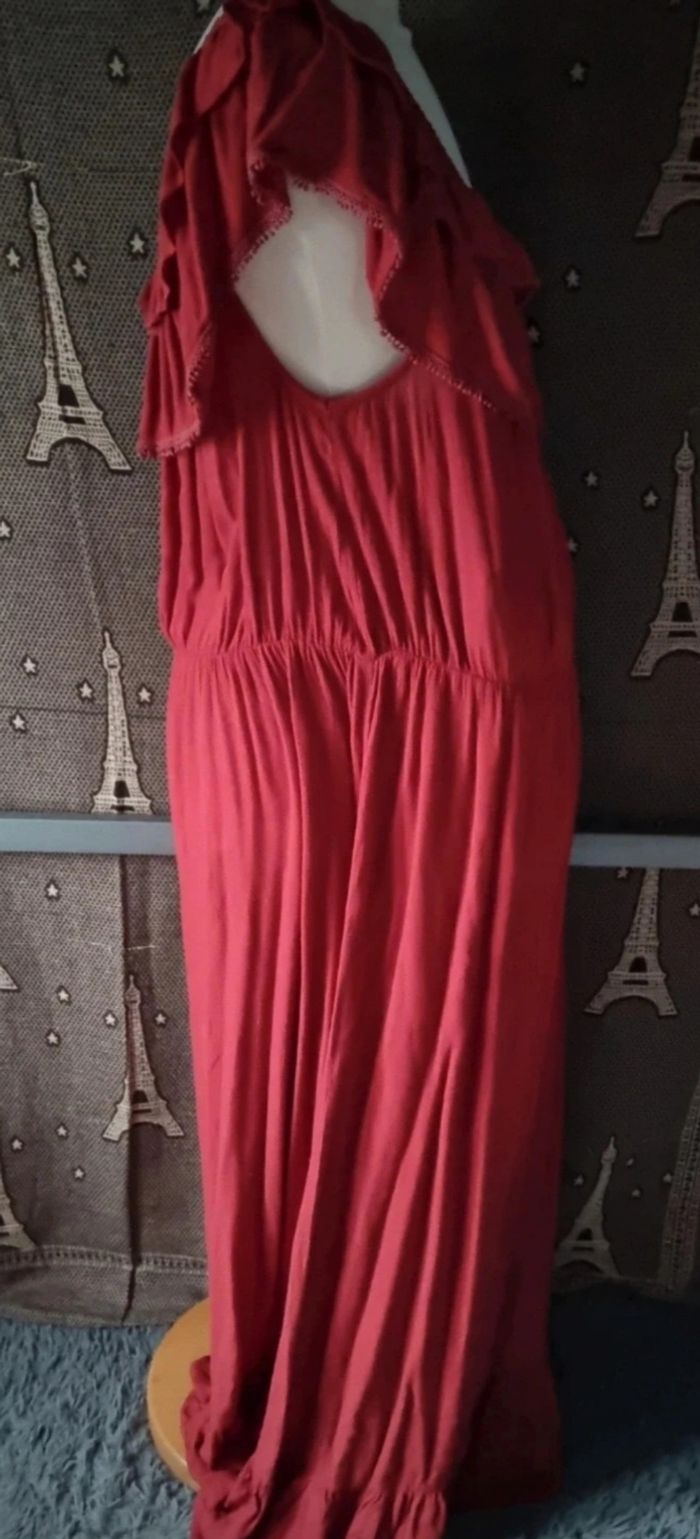 Robe longue bordeaux large taille 42 - 48 voir plus - photo numéro 9