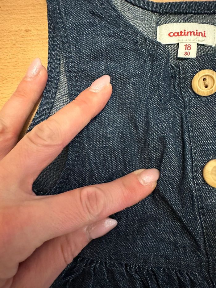 Robe jeans Catimini - photo numéro 5