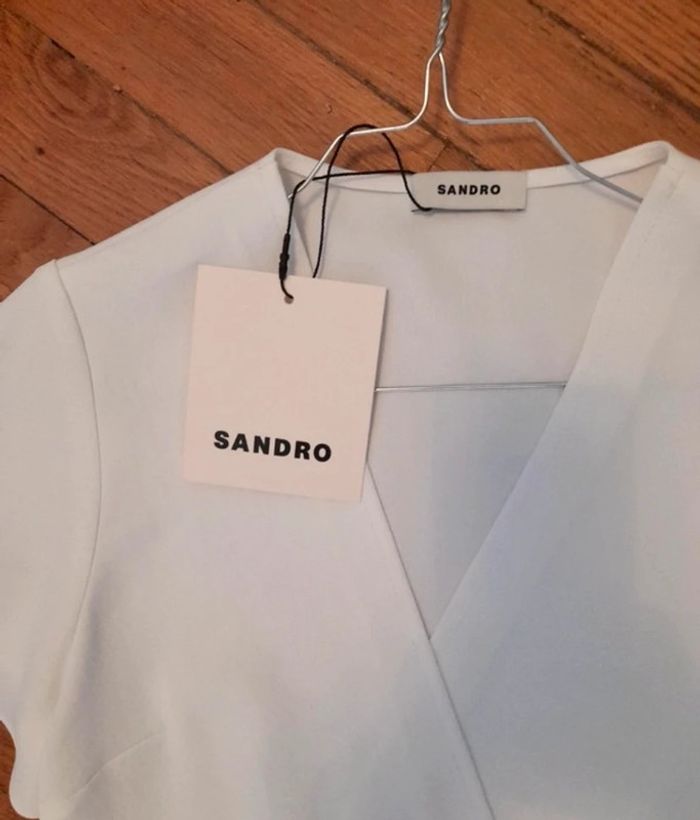Robe blanche Sandro - photo numéro 7